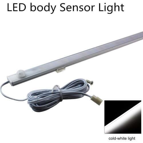 5PCS LED human body Sensor Light ,Scanning induction sensor light,Touch sensor Kitchen light motion Induction tube light 9W 12V