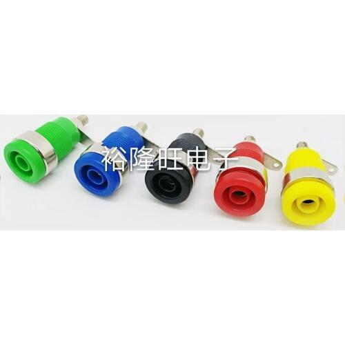 Smonisia 200pcs/lot 4mm Banana Socket High Pressure Speaker Amplifier Instrument Model Terminal Connector