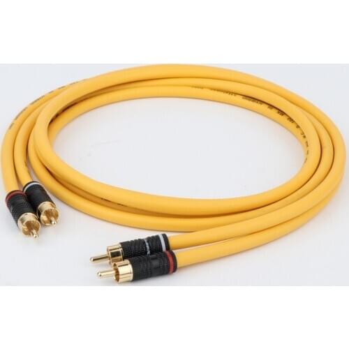 X412 Hifi Audio D102mkiii Silver Plated With Gold Plated RCA Cable