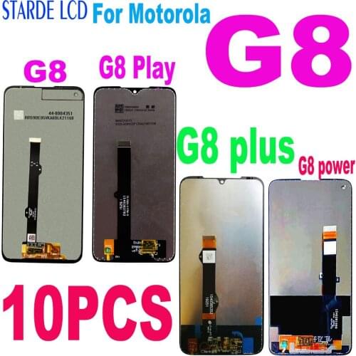 10PCS For Motorola Moto G8 Play Lcd XT2015 XT2015-2 LCD Display Moto G8 Plus LCD display Touch Screen Assembly For Moto G8 Power