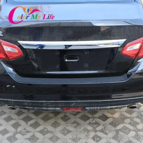 Car Styling Black Rubber Rear Guard Bumper Protector Trim cover For KIA RIO K2 K3 K4 K5 Optima Sportage R Cerato Sorento Soul