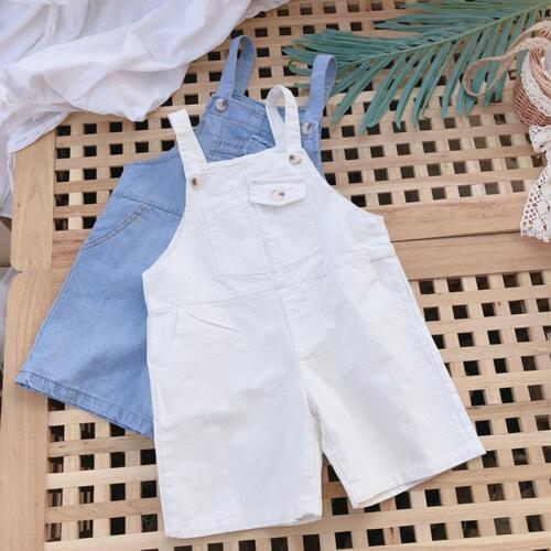 Dangdangshu Denim Overalls For Girls