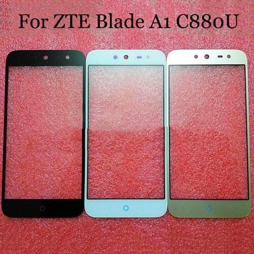 A+Quality For ZTE BladeA1 TouchScreen Digitizer For ZTE Blade A1 C880U Touch Screen Glass panel Without Flex Cable