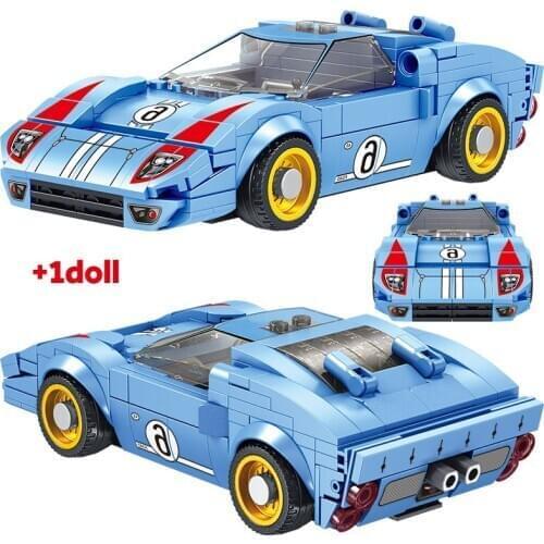 City Speed Racer Supercar Racing Sports Car Model Building Blocks Technic Creator Vehicle Bricks Educational Toys for Children