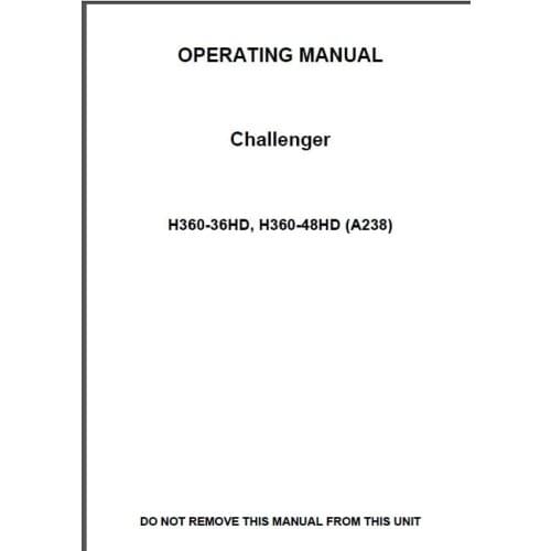 Hyster Operating Manuals 2017 FULL SET version PDF for all models
