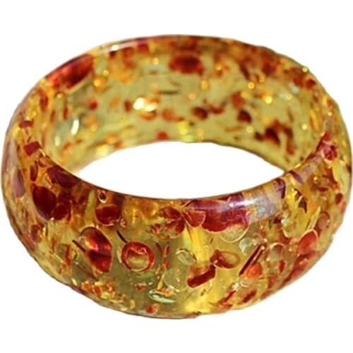 Beautiful Amber Bracelet beeswax bracelet wide bangle