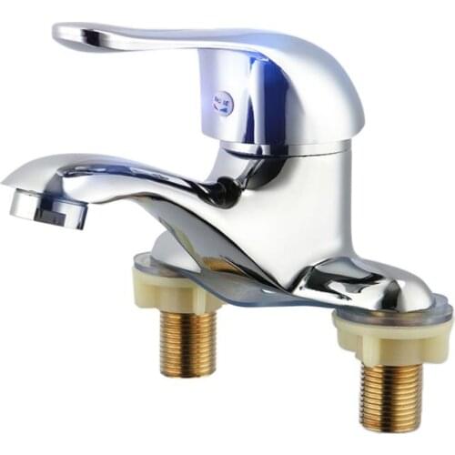 Kitchen Faucet Sink Faucet Double Hole Single Lever Bathroom Basin Water Tap