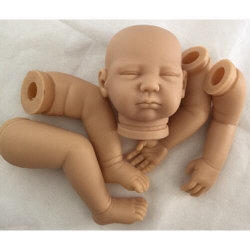 Reborn Doll Kits for 20 Inches Soft Vinyl Reborn Baby Dolls Accessories for DIY Realistic Toys for DIY Doll Body Parts