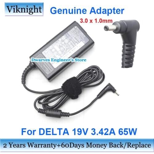 Genuine KP.06503.005 19V 3.42A 65W Delta AC Adapter For Acer Iconia W700 Aspire S5 S7 Series S5-391 S7 PA-1650-80 Power Charger