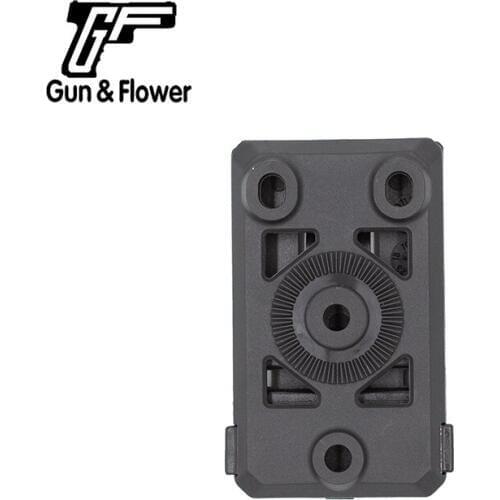 Gun&Flower Tactical Duty Belt Holster Accessory Belt Attachement Kydex Waist Clip Tool Kit Attach