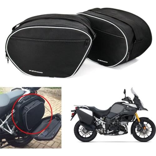Saddle Bags luggage bags motorcycle side luggage bag saddle liner bag For SUZUKI V-STROM DL1000 DL 1000 V strom DL650 2014-2020