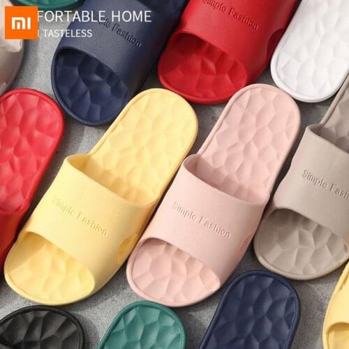 Xiaomi product Youpin Slippers Lightweight Comfortable Bathroom Slip Slipper Shoes For Male Female Slippers Indoor soft slippers