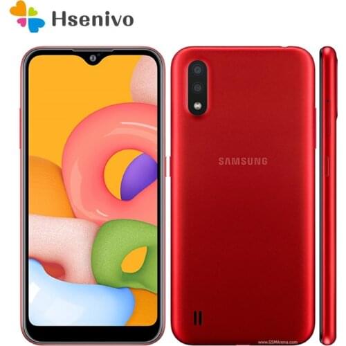 Samsung Galaxy A01 A015F Refurbished-Original Unlocked A015G A015M Android Wi-Fi GPS 13.0MP LCD 5.7 '' 2GB RAM 32G Rom Cheap