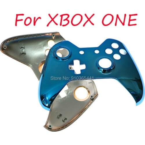 1pc/lot Chrome Replacement Top Front Shell cover case For XBOX One Wireless Controllers Cover Skin Controller