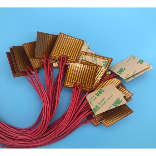 180x295mm250W 220V Polyimide Heater PI Heating Film Plate Electric Heated Panel Pad Mat Electrotherma Flexible Adhesive Foil Oil