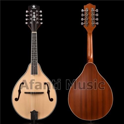 Afanti Music Solid Spruce Top / Sapele Back & Sides a Mandolin (AMA-013)