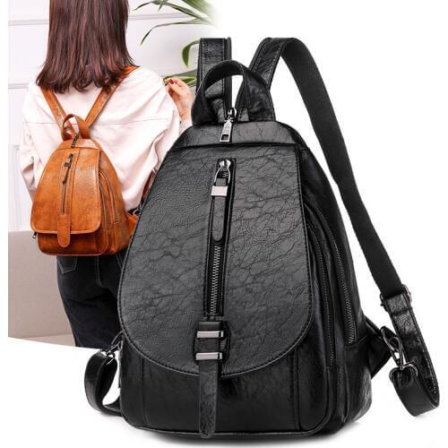 Aftergrow Women's Leather Backpacks