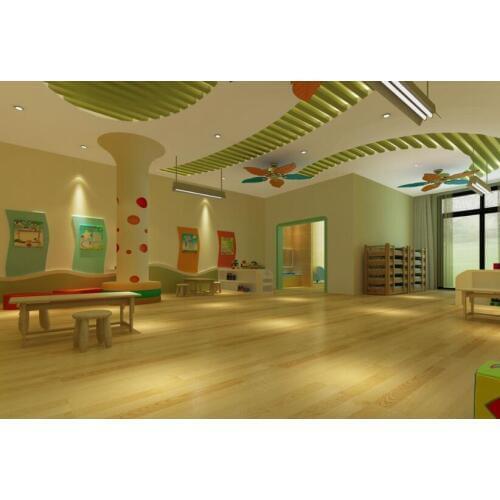 Customized made nursery fun playground center accessory stickers wall decoration element for infants' school YLW-KD171024