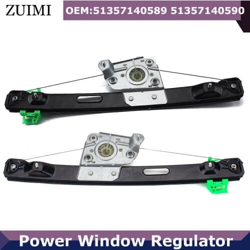 For BMW 3 Series E90 E91 323i 325i 325xi 328i xDrive 330xi Sedan 51357140589 51357140590 Rear Left / Right Power Window Regulato
