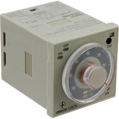 H3CR-F Solid state timer H3CR-F8N AC100-240/DC100-125 H3CR7007M 2NO+2NC | 0.05s-300h | 100-240VAC/100-125VDC