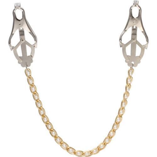 Metal Clamps Nipple Clamp,Breast Clip,Nipple Clip,Breast Clamp,Female Breast Clip,Adult Game,Sex Toy,Couple Flirting H-629