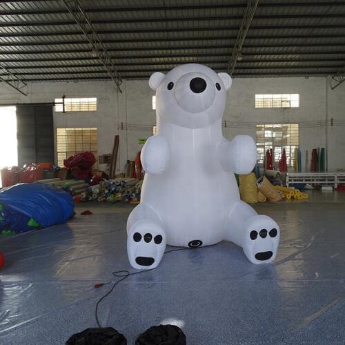 Custom inflatable cartoon bear inflatable toy for advertising