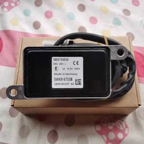 Brand New 5WK96733A 5WK96733B 5801754016 Nitrogen Oxide Nox Sensor 24V for IVECO Free Shipping