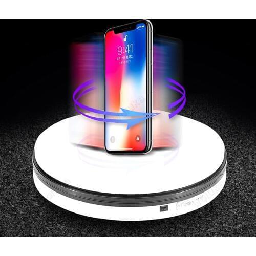 Display Stand Rotary Turnable panorama making Mobile Terminal short video Photography 360 Electric Turntable CD50 T11
