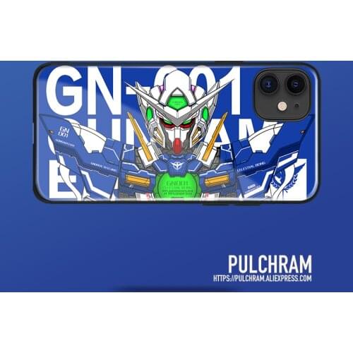 RX-0 UNICORN GUNDAM Glass Soft Silicone Phone Case Cover Shell for IPhone SE 6s 7 8 Plus X XR XS 11 12 Mini Pro Max