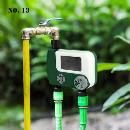 New Dual Interface Watering Timer Intelligent Large Screen Digital Display Watering Device Garden Timer Watering Irrigation Tool