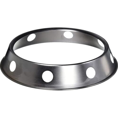 Universal Wok Pan Support Rack Stand Wok Ring/Metallic Round Bottom Universal Size for Gas Stove Fry Pans