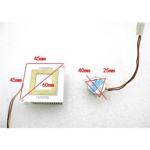 FAN FOR Motherboard north bridge south bridge 6cm pitch asus rainbow motherboard radiator fan 6cm pitch fan