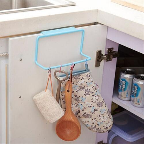 Towel racks for bath Kitchen high quality Towel Rack Hanging Holder Organizer Bathroom Cabinet Cupboard Hanger