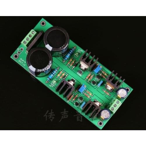 ZEROZONE Low Noise Precision Class A Shunt Regulator Power Supply Board +/-12 -- +/-45V L11-29-1