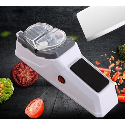 1 x Electric Knife Sharpener Professional Diamond Knife Sharpener Blade Sharpening Kitchen Tools Sharpening System