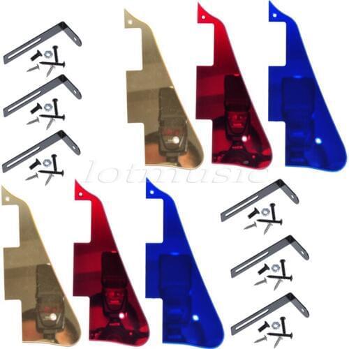 2Sets Mirror Surface Guitar Pickguard For Electric Guitar Replacement Parts