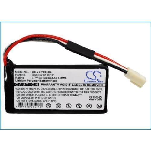 Cameron Sino 1300mAh battery for JABLOCOM GDP-04A 04D 04i 2930277000 CS603262 1S1P Cordless Phone Battery