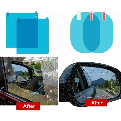 Car Rearview Mirror Side Window Rainproof Film for opel astra peugeot 307 bmw e46 kia cerato nissan teana seat ibiza