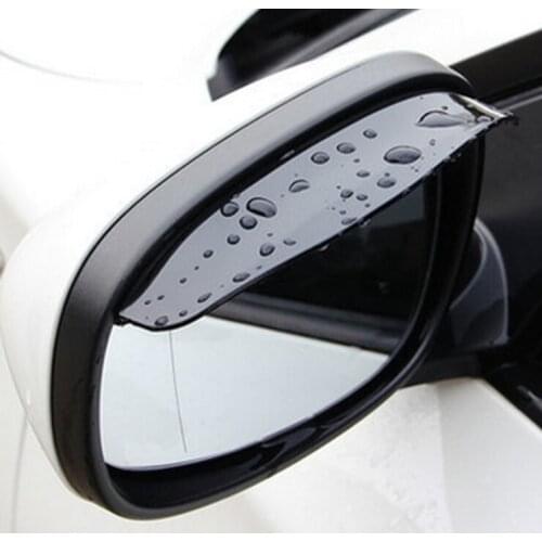 Car Accessories Rearview Mirror Rain eyebrow Rain Cover for Volkswagen VW Polo t4 t5 golf 4 golf 7 vw Jetta Gol Fox CrossFox