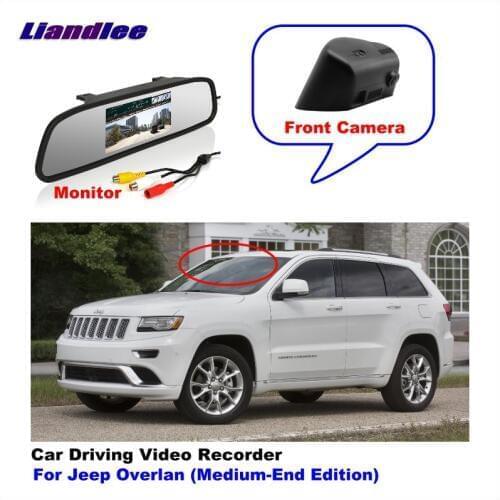 Liandlee For Jeep Overlan (Medium-End Edition) Car DVR Mini Wifi Camera Driving Video Recorder Car Registrator Dash Cam