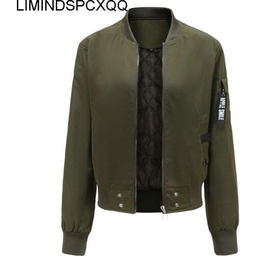 LIMINDSPCXQQ Women's Leather Bomber Jackets