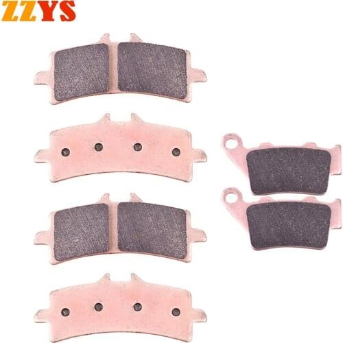Motorcycle Front Rear Brake Pads Set For BMW HP4 HP 4 Carbon 2013 Low Dust Long Life 102.25 x 42.25 x 7.5mm 78 x 42 x 9mm