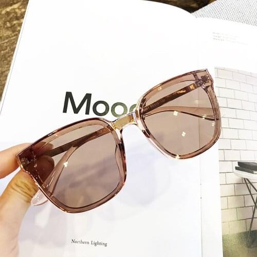 New Women Oversize Sunglasses Vintage Men Fashion Brand Designer Square Sun Glasses UV400 gafas de sol Eyewear