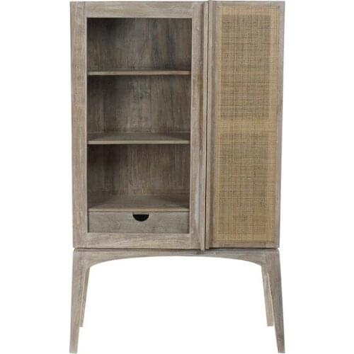 Display Stand Dekodonia Crystal Mango wood (101 x 40 x 167 cm)