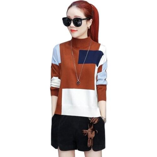 Spring Autumn Women Knitwear Sweater Pullover Fashion Long Sleeve Loose bottoming shirt Sweater Women Jumper Female Knit Tops