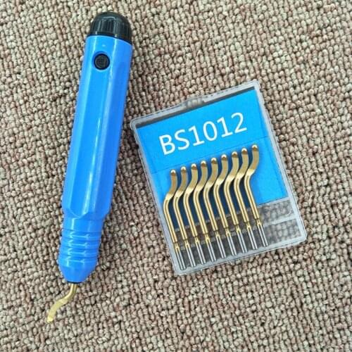 High quality BS1012 stainless steel blade deburring blade with cobalt titanium trimming blade BS2012 trimming knife handleNB1100