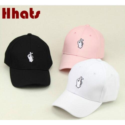 Love baseball cap hip hop embroidery gesture dad hat streetwear fashion women snapback hat outdoor sports men hiphop cap bone