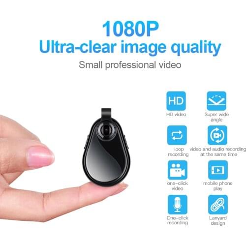 2021 new product launches mini professional portable 1080P high-definition video camera, DV DVR sports video recorder