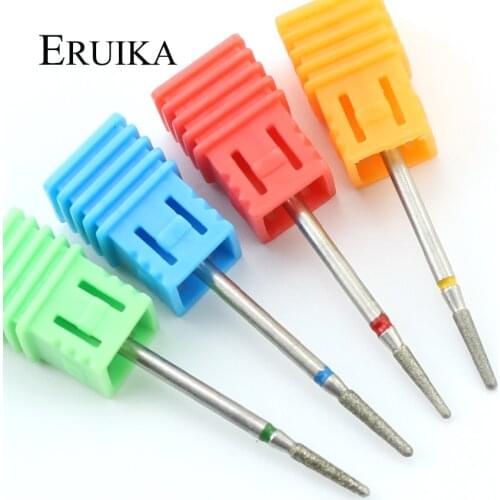 ERUIKA 1pcs Diamond Electric Rotary Nail Drill Millis Cutter for Manicure Nail Files Burr Metal Bit Pedicure Art Tools