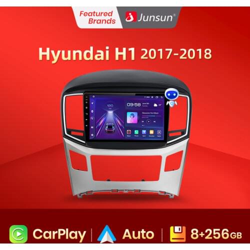 Junsun V1 2G+32G Android 10.0 RDS For Hyundai H1 2 2017-2018 Car Radio Multimedia Video Player Navigation GPS 2 din dvd